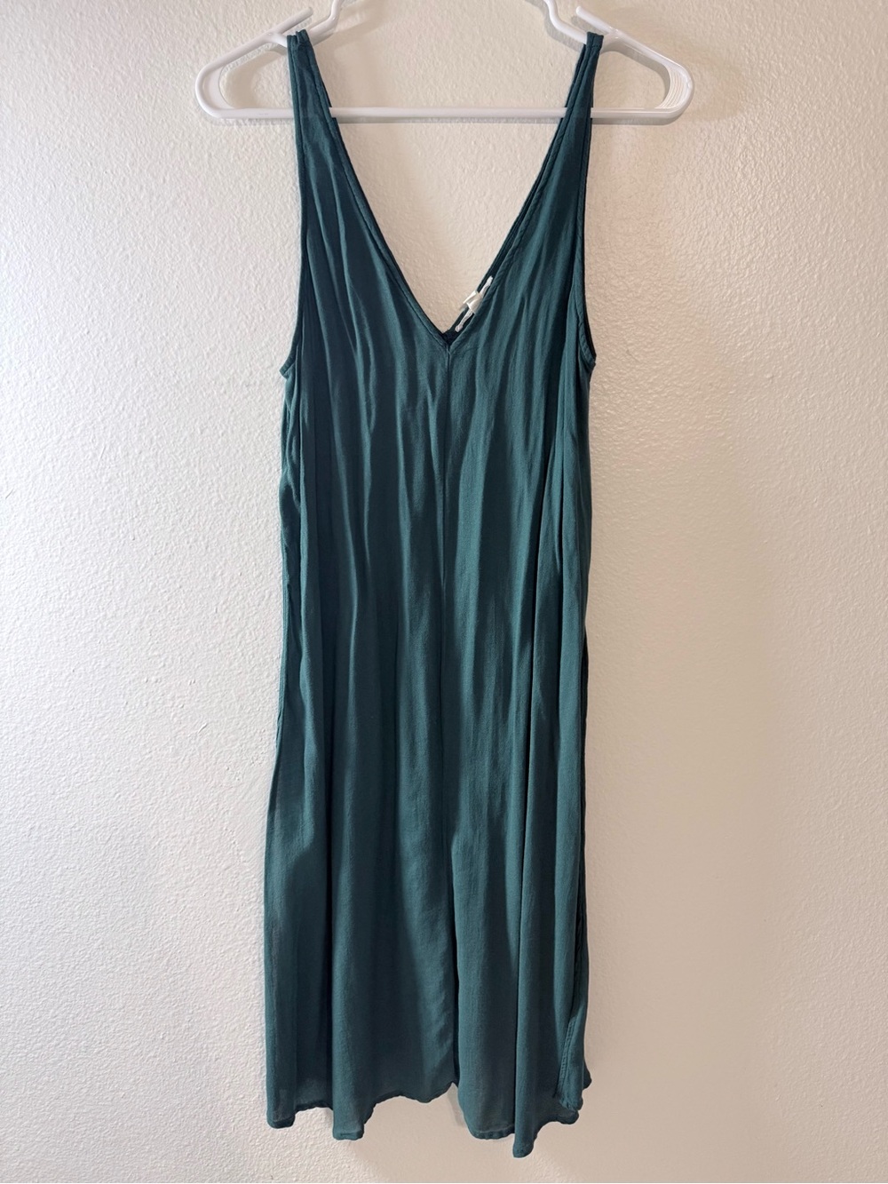 Floreat Loved by Anthropologie V-Neck Slip Tank Dress with Slits on each side